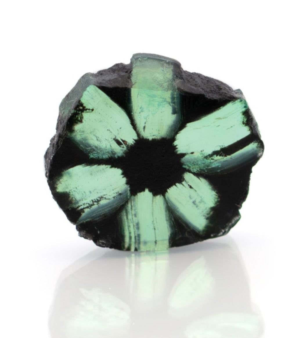 3.09 ct. "Clover" Trapiche Emerald