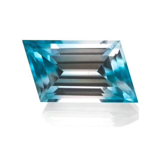 3.15ct Bi-Color Blue Zircon